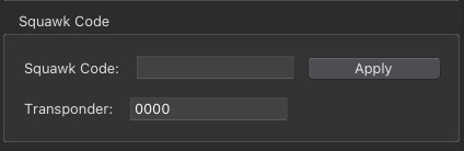 Abflug Client - Squawk code - Not Set